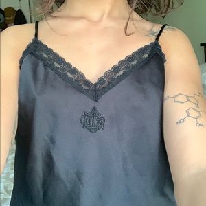 Vintage Christian Dior lace camisole